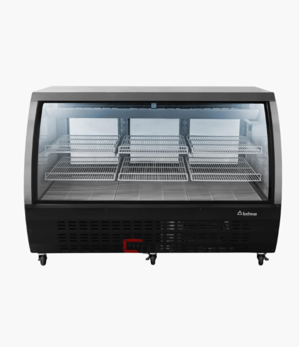 Vitrina Cremera Cristal Curvo 434.4 Lts. ICEHAUS