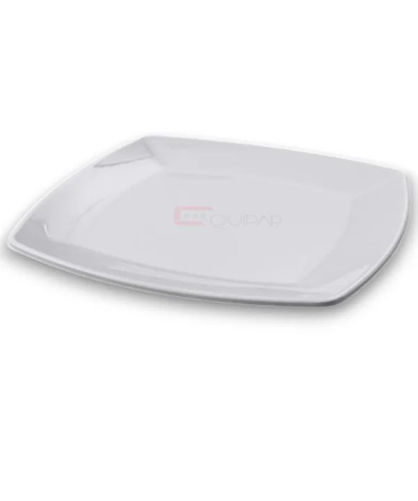 PLATO CUADRADO DE MELAMINA