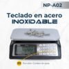 Báscula comercial Platino NP-A02