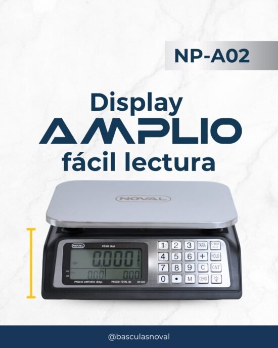 Báscula comercial Platino NP-A02