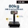 Báscula digital de plataforma CR-80