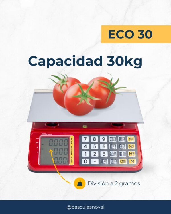 Báscula comercial ECO-30
