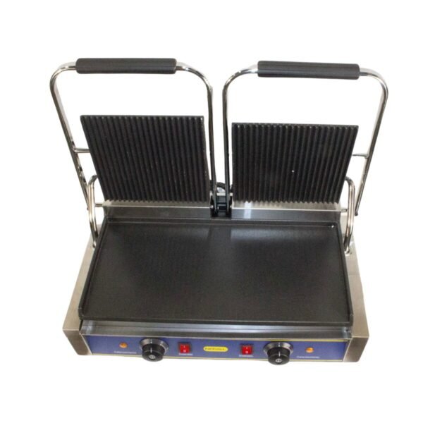 Plancha Panini PLG-560M – Parrilla Doble Mixta