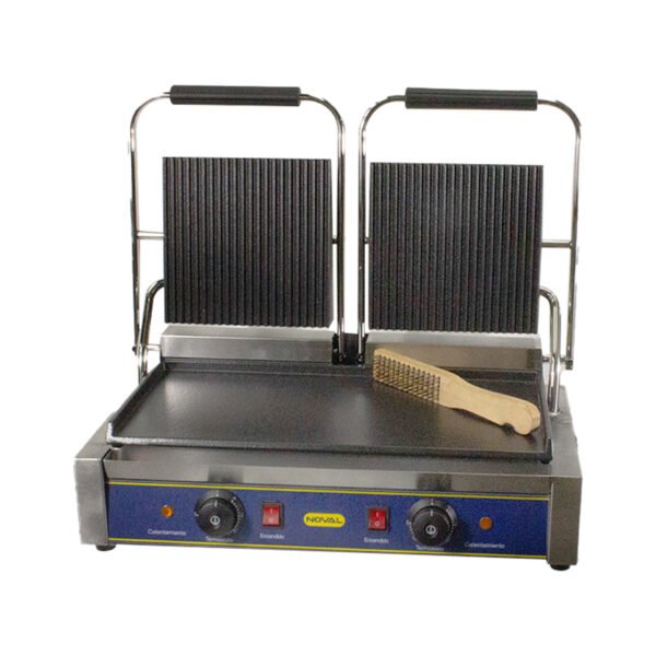 Plancha Panini PLG-560M – Parrilla Doble Mixta